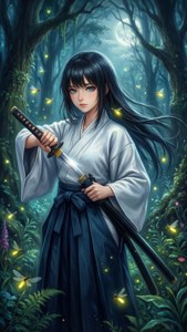 Mystical Anime Warrior