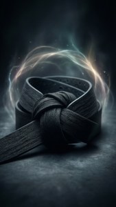 Mystical Black Belt Knot