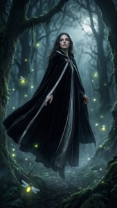 Mystical Black Cape