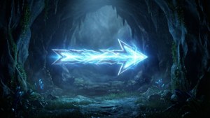 Mystical Cave Arrow