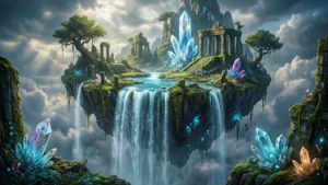 Mystical Floating Island