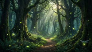 Mystical Forest Path