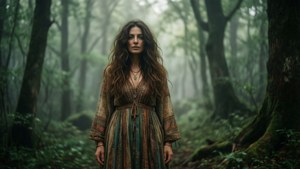 Mystical Forest Wanderer