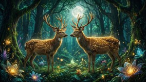 Mystical Gemini Forest