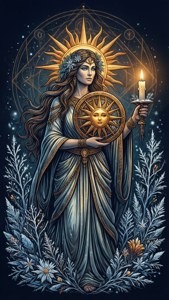 Mystical Yule Goddess