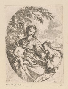 Mystieke huwelijk van de heilige Catharina