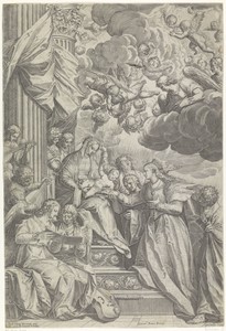 Mystieke huwelijk van de heilige Catharina