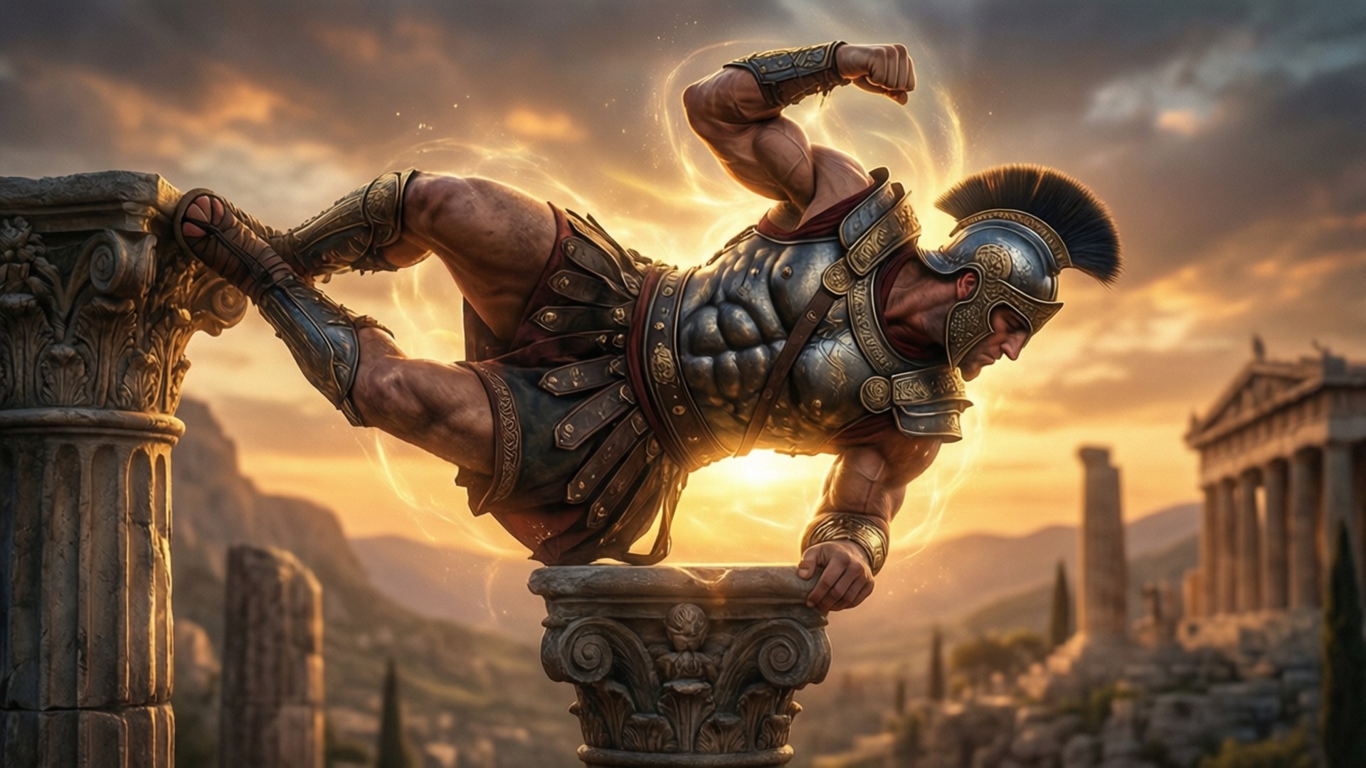 Mythic Muscle-Up by Wallpapers.art Studio
