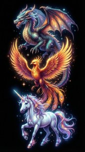Mythical Creature Stickers