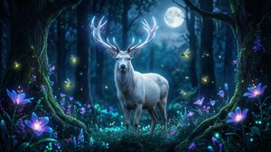 Mythical Moon Stag