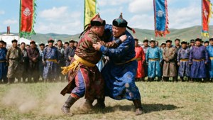Naadam Wrestling Match