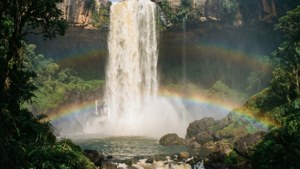 Naboo Waterfall Rainbow