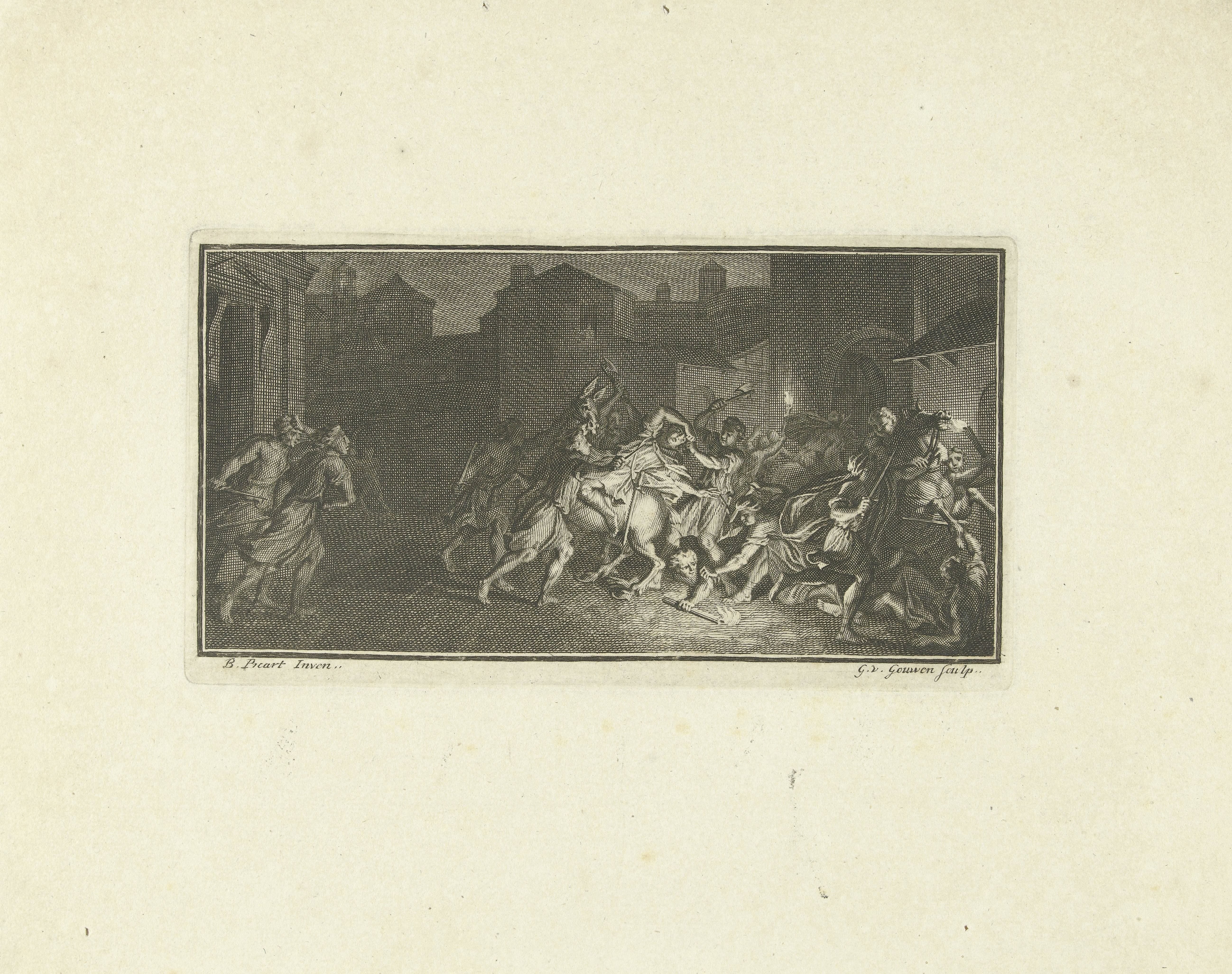 Nachtelijke overval by Gilliam van der Gouwen