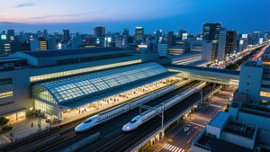 Nagoya Station Twilight