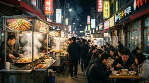 Nampo Night Food Alley