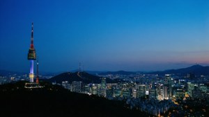 Namsan Blue Hour