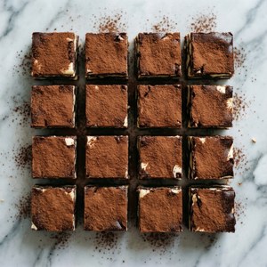 Nanaimo Bar Grid Flat Lay