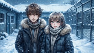Nanbaka Winter Snow Day