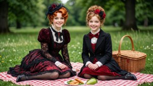 Nancy and Bree Picnic