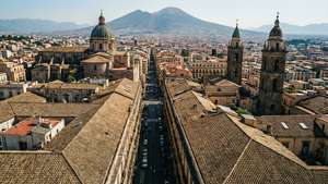 Naples Rooftop Aerial