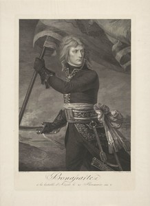 Napoleon Bonaparte bij de Slag van Arcola