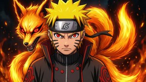 Naruto And Kurama Together