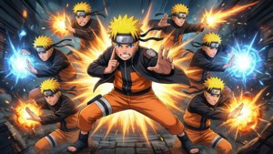 Naruto Clones In Action