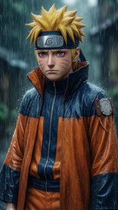 Naruto in the Rain