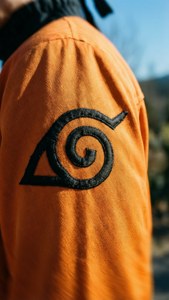 Naruto Jacket Detail