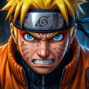 Naruto Uzumaki Close Up