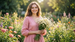 Nastya in the Garden