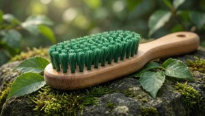 Natural Brush on Moss