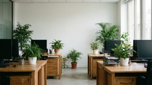 Natural Office Serenity