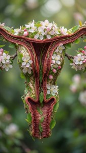 Nature Floral Uterus