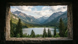 Nature Landscape Frame