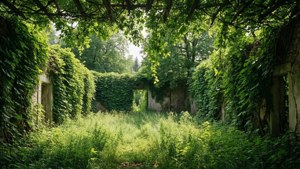 Nature Reclaims the Sanctuary