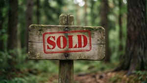 Nature Sold Sign