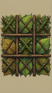 Nature Tic Tac Toe