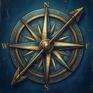 Nautical Compass Arrow