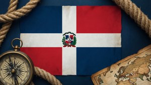 Nautical Flag and Compass
