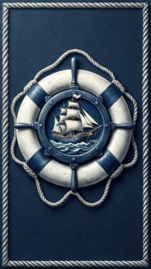 Nautical Ship Cameo