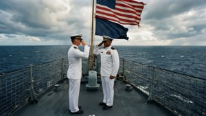 Naval Oath at Sea