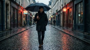 Navia Rainy Street