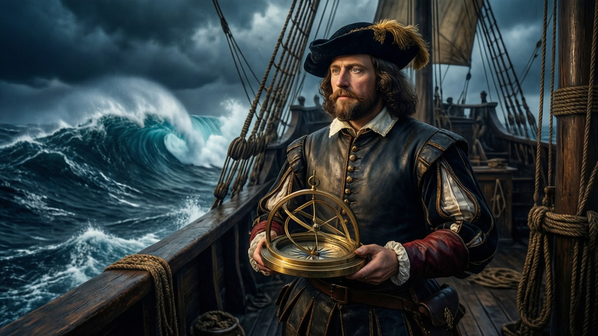 Navigator of the Storm by Wallpapers.art Studio