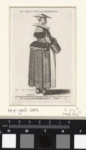 Navigatoris Hollandici Vxor / Ein Shiffers Weib zu Amsterdam