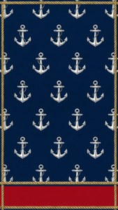 Navy Anchor Yacht