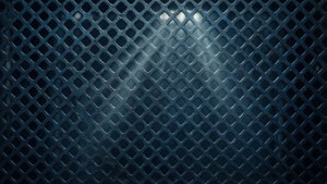 Navy Diamond Mesh