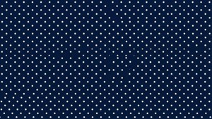 Navy Polka Dots