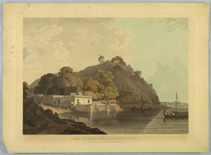 Near the Fort of Currah, on the River Ganges, from "Oriental Scenery: Twenty Four Views in Hindoostan"