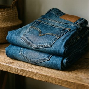 Neat Denim Fold